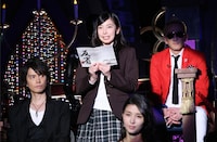 「有吉反省会」反省人のSKE48大矢真那。(c)日本テレビ