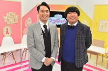新番組「教えて！ココロくん」MCのバナナマン。(c)TBS