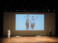 「ブッチャーブラザーズ結成35周年記念ライブ『売れるためにはやめないこと！』」のワンシーン。