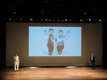 「ブッチャーブラザーズ結成35周年記念ライブ『売れるためにはやめないこと！』」のワンシーン。