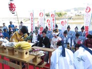 神前式の様子。