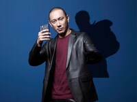 「北斗の拳」より、元ケンシロウを演じる市川海老蔵。