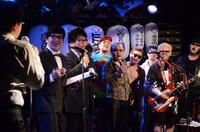 クイズコーナーの様子。