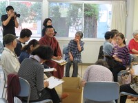 「茶話会」の様子。