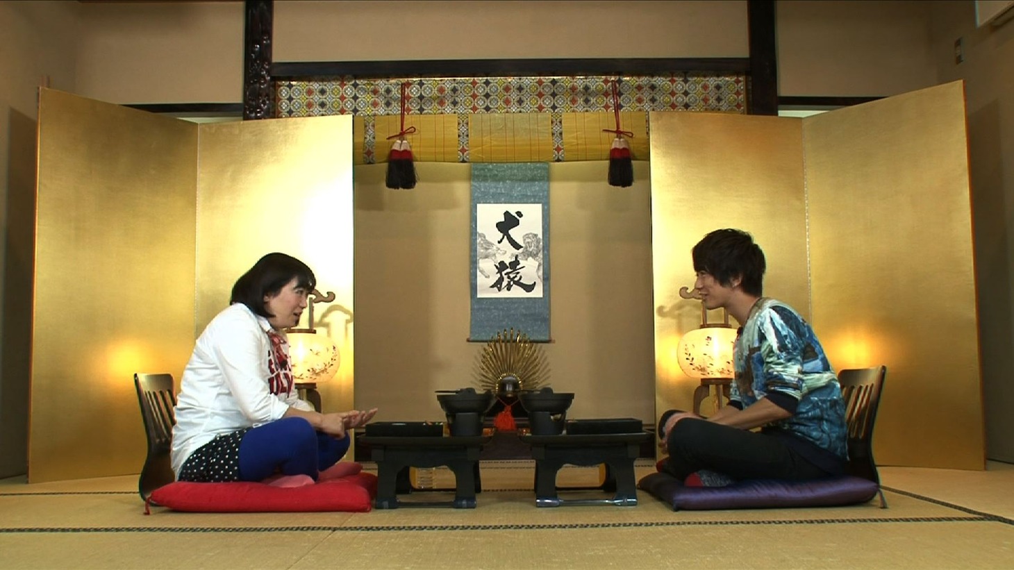 （左から）森三中・黒沢、大倉士門。(c)CBC