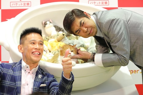 左から柳沢慎吾、ゆうたろう。