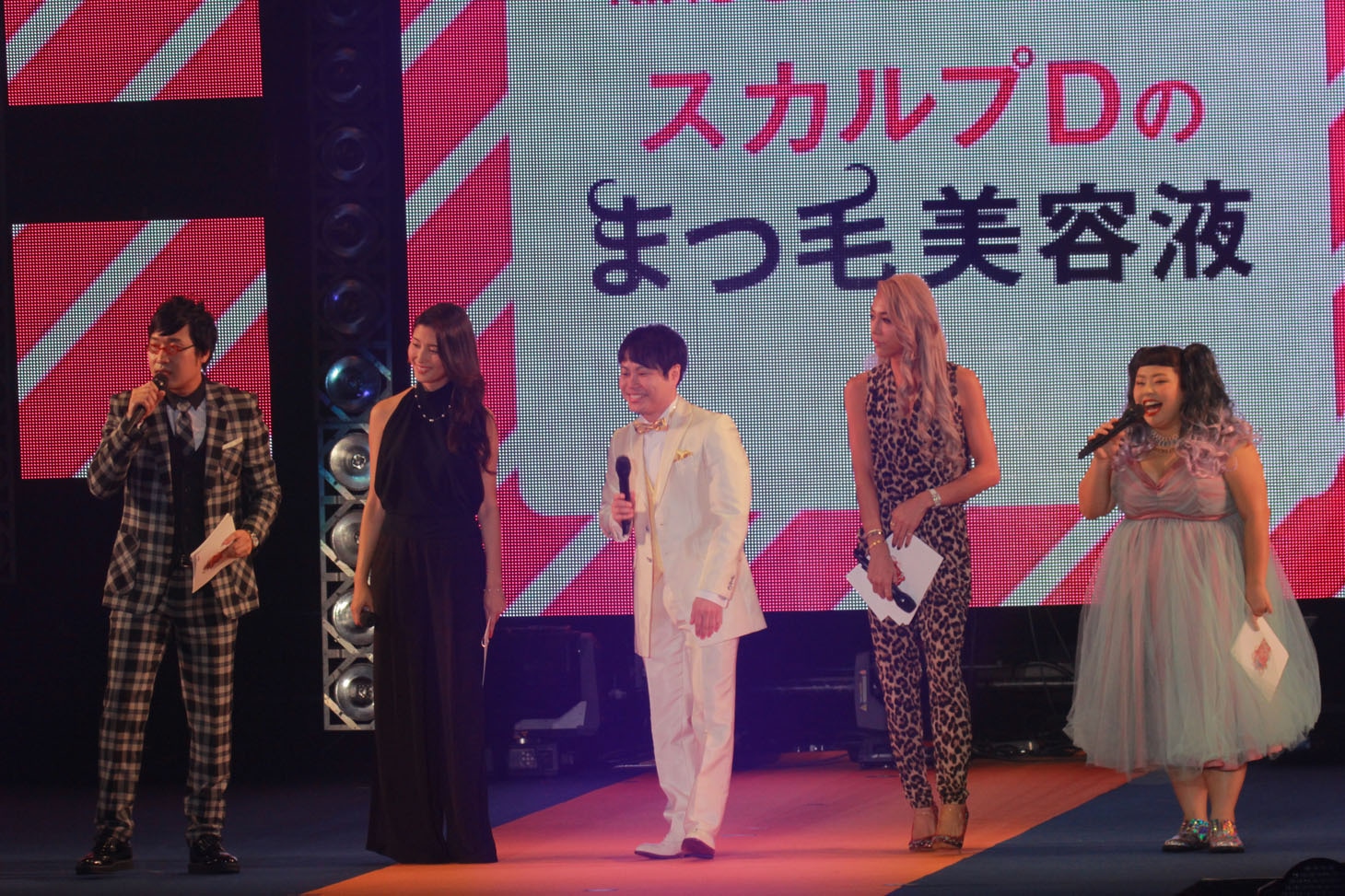 「アンファー#まつ育 No.1ステージ」の様子。