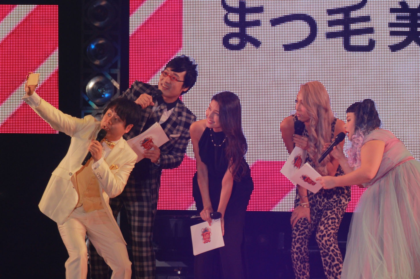 「アンファー#まつ育 No.1ステージ」の様子。