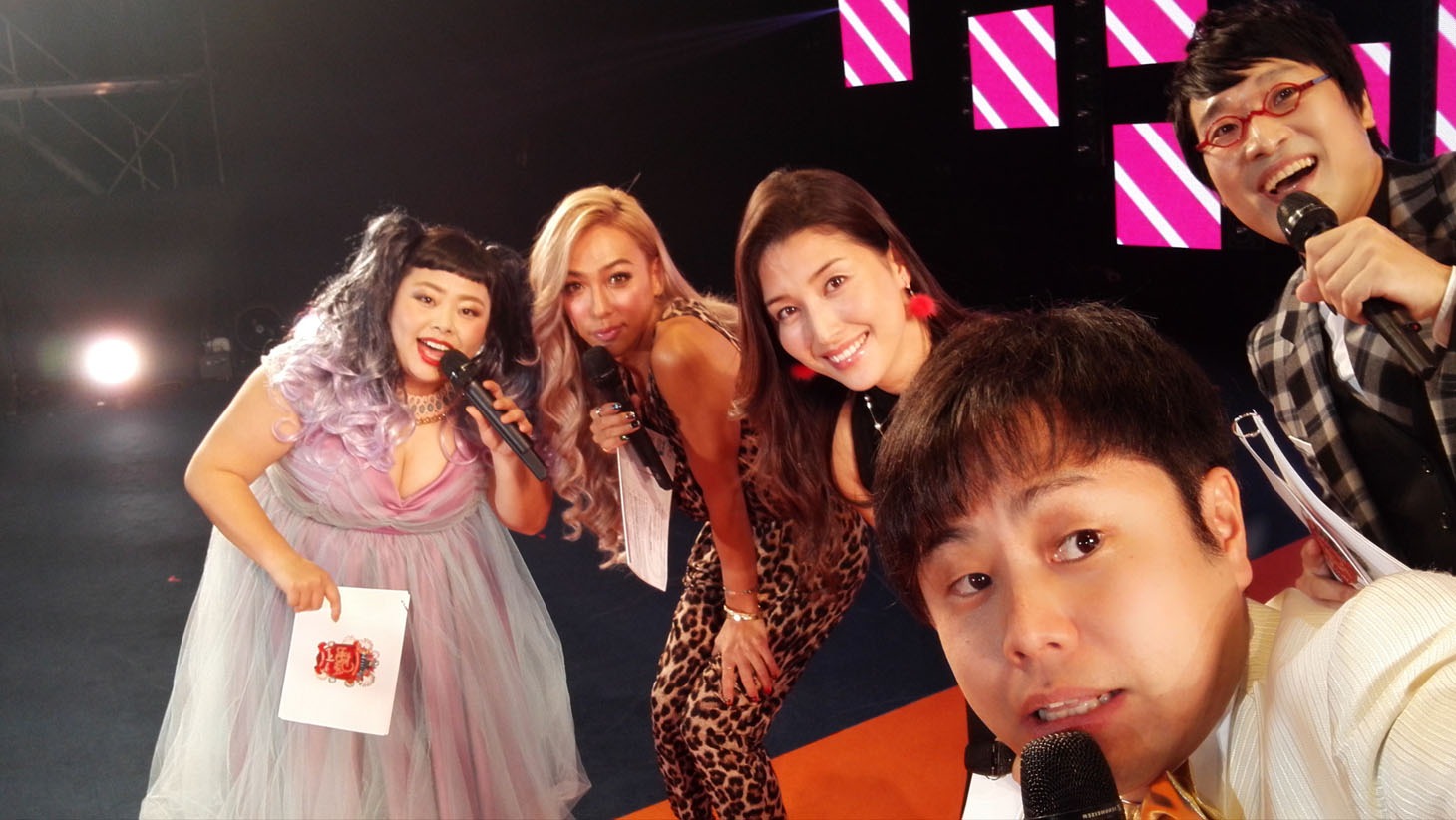 「アンファー#まつ育 No.1ステージ」で井上が撮影した“セルフィ”。