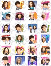 「しゃべるよしもと芸人（ピース編）」イメージ。(c)YOSHIMOTO KOGYO CO.,LTD.