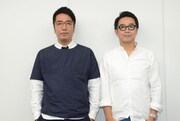 「SICKS-シックス- みんながみんな、何かの病気」に出演中のおぎやはぎ。