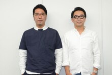 「SICKS-シックス- みんながみんな、何かの病気」に出演中のおぎやはぎ。