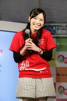「アニバーサリーアナウンサー」に選ばれた松本圭世。