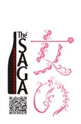 「女の性（SAGA）」×「The SAGA 認定酒」ロゴ