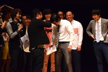 どきどきキャンプ岸に叱られるハマカーン浜谷。