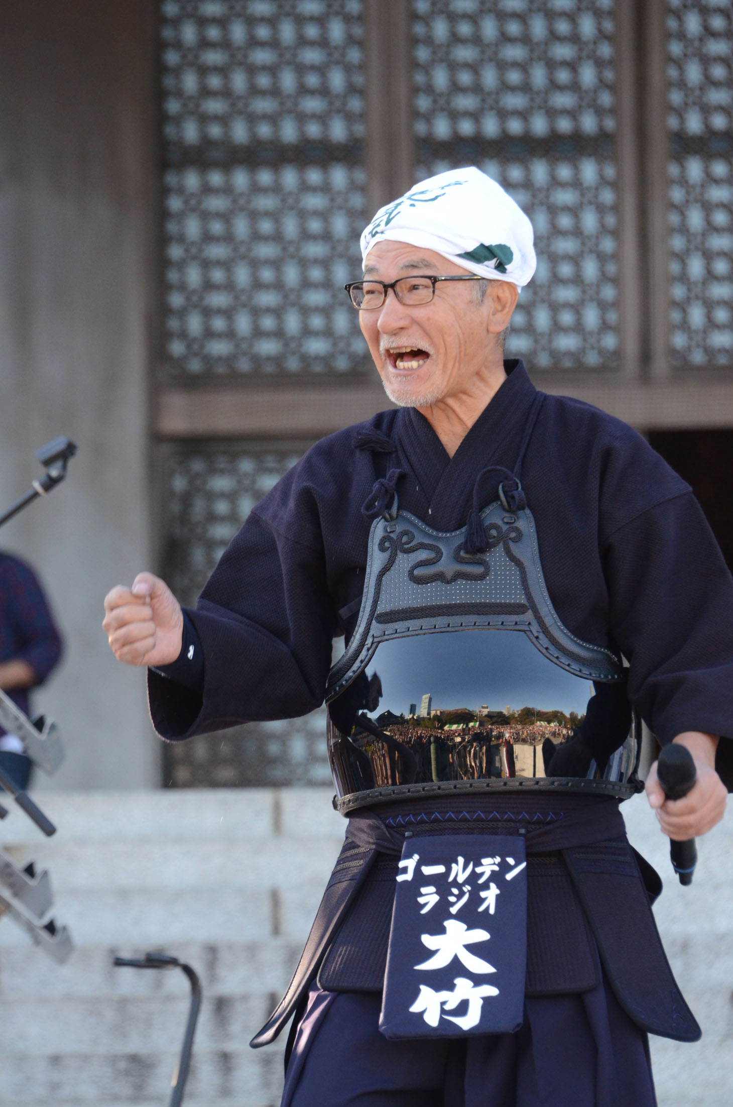 大将を務めた大竹まこと。