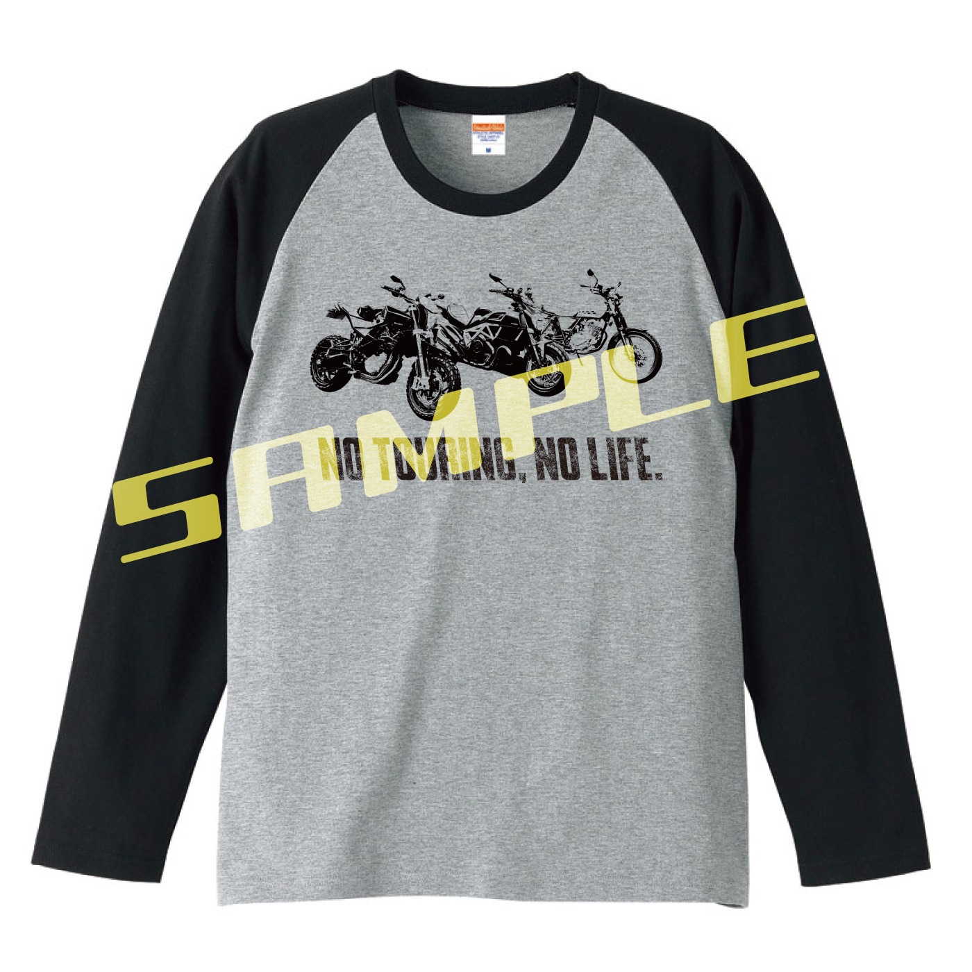 「RGツーリングクラブ×TOWER RECORDS ロングスリーブT-shirt」イメージ（表） (c)2015吉本興業
