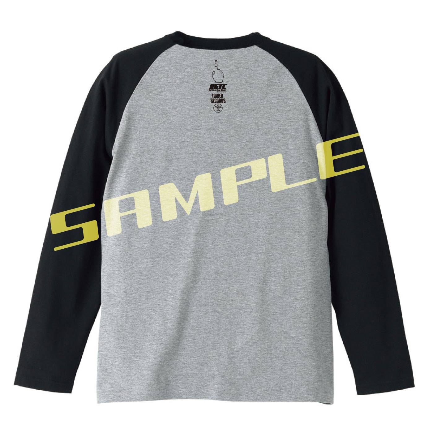 「RGツーリングクラブ×TOWER RECORDS ロングスリーブT-shirt」イメージ（裏） (c)2015吉本興業