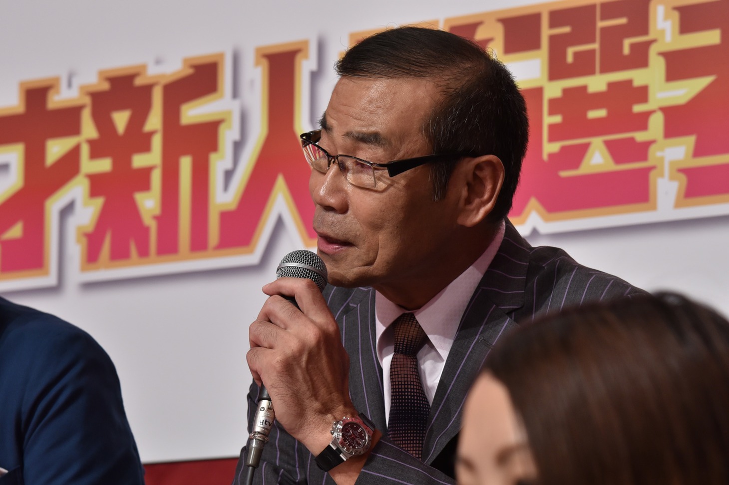 審査員のオール巨人。(c)読売テレビ