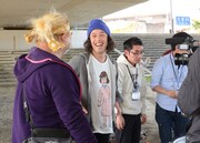 「エレマガ。芋煮会」の様子。