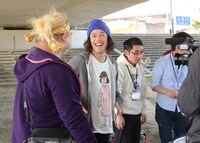 「エレマガ。芋煮会」の様子。