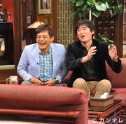 「さんまのまんま」にゲスト出演する博多華丸・大吉。