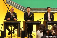 「IPPONスカウト」に出場する（左から）レイザーラモンRG、もう中学生、笑い飯・哲夫。(c)フジテレビ