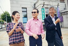 「ブラタモリ」＃23 小樽編のワンシーン。(c)NHK