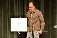 「堂本剛軍団」の一員として大喜利に臨む堂本剛ことトレンディエンジェル斎藤。