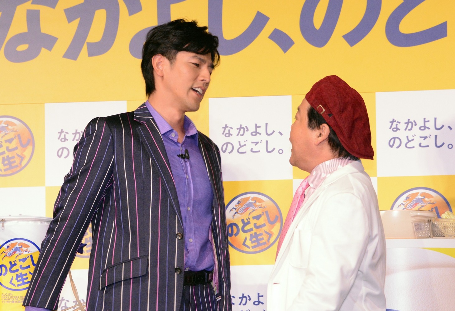 口論になる（左から）要潤、ダチョウ倶楽部・上島。
