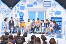 シソンヌ、かもめんたる、しずる、さらば青春の光の4組によるトークパートのワンシーン。(c)NHK