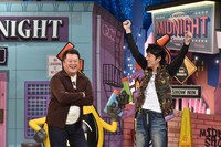 「マヨなか笑人」MCのブラックマヨネーズ。(c)読売テレビ