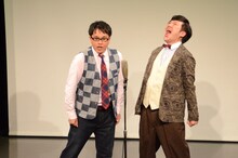 「アメリカザリガニ独演会」の様子。