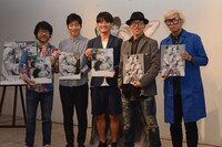 左から倉本美津留、ジャルジャル後藤、ジャルジャル福徳、レスリー・キー、千原徹也。