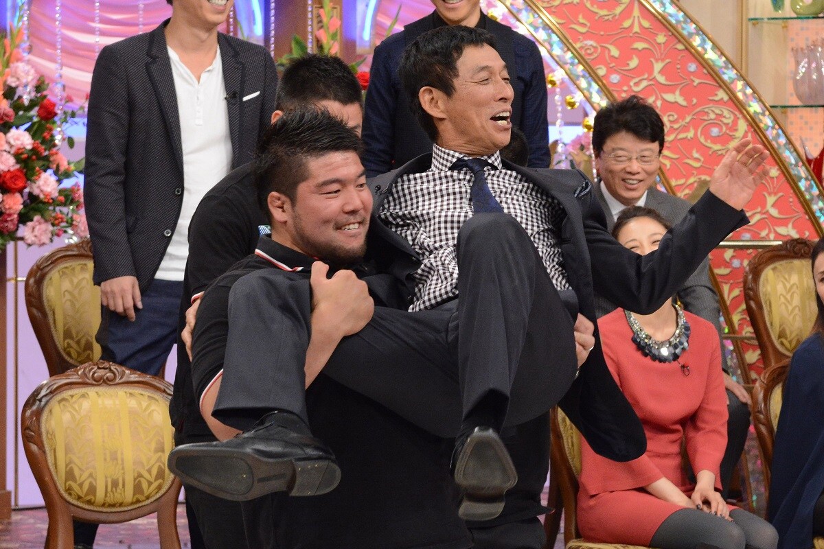 「史上最大のさんま早押しトーク」のワンシーン。(c)日本テレビ