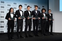 「GQ Men of the Year 2015」の受賞者たち。