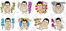 LINEスタンプ「安心して下さい、とにかく明るい安村ですよ」イメージ