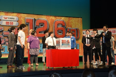 ネタ順抽選会の様子。