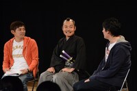 左から博多華丸、お侍ちゃん、博多大吉。