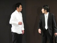 東京ダイナマイト松田としずる村上 （左から）。