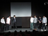 「しずる村上が5人とコント」アフタートークの様子。