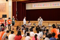 新喜劇ワークショップの様子。