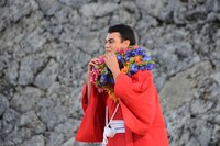 レイの運び役を務めたありんくりんクリス。