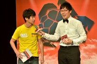 キングオブコメディ高橋（左）と浅越ゴエ。