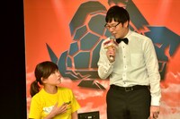 大久保佳代子（左）と浅越ゴエ。