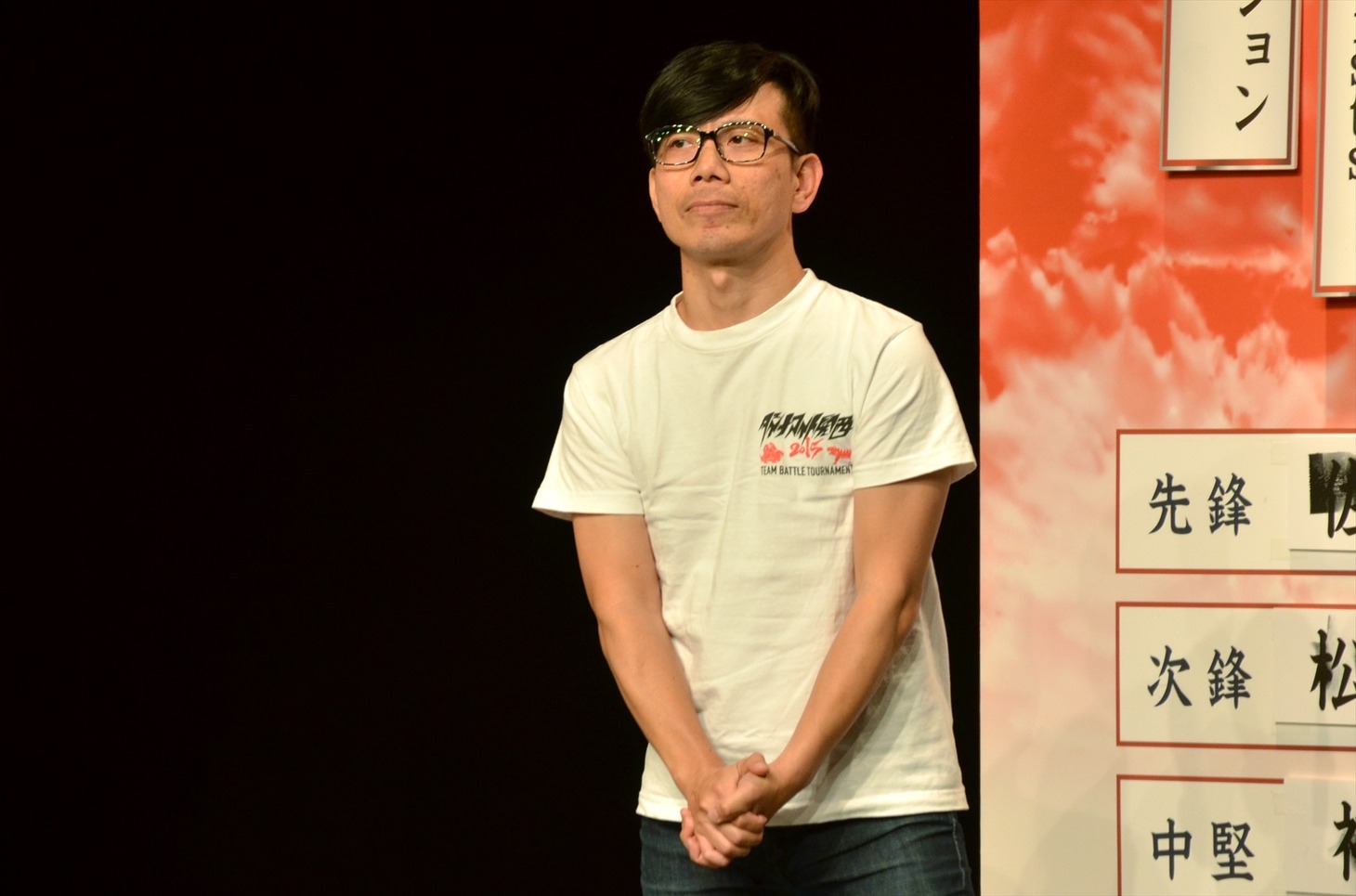 主に解説者としてステージを見守ってきたバッファロー吾郎・竹若。