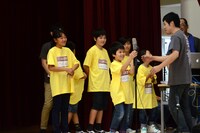 スタッフコースの子供たち。