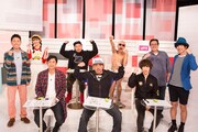 「uP!!! presents MUSIC SHOWER チュートリアルの徳ダネ福キタル♪『クイズSP～音ちQ～』」の出演者たち。