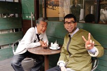 （左から）高田純次と槇原敬之。(c)テレビ朝日