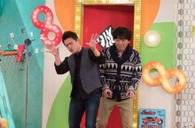 「関ジャニ∞のジャニ勉」に出演するスピードワゴン。(c)関西テレビ